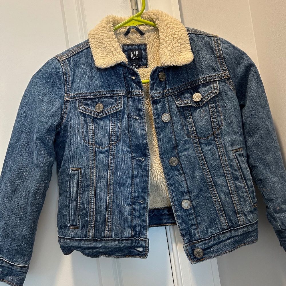 Gap Sherpa Icon Denim Jacket